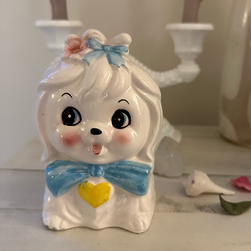 Vintage Dog Anamorphic Toodles Napkin Holder